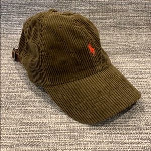 Corduroy Polo hat